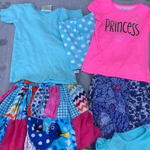 Girls 5/6 lot - 14 piece capsule wardrobe